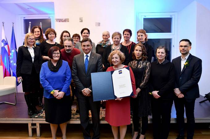 Predsednik Pahor na slovesnosti ob 70. obletnici delovanja Knjižnice Franceta Balantiča Kamnik